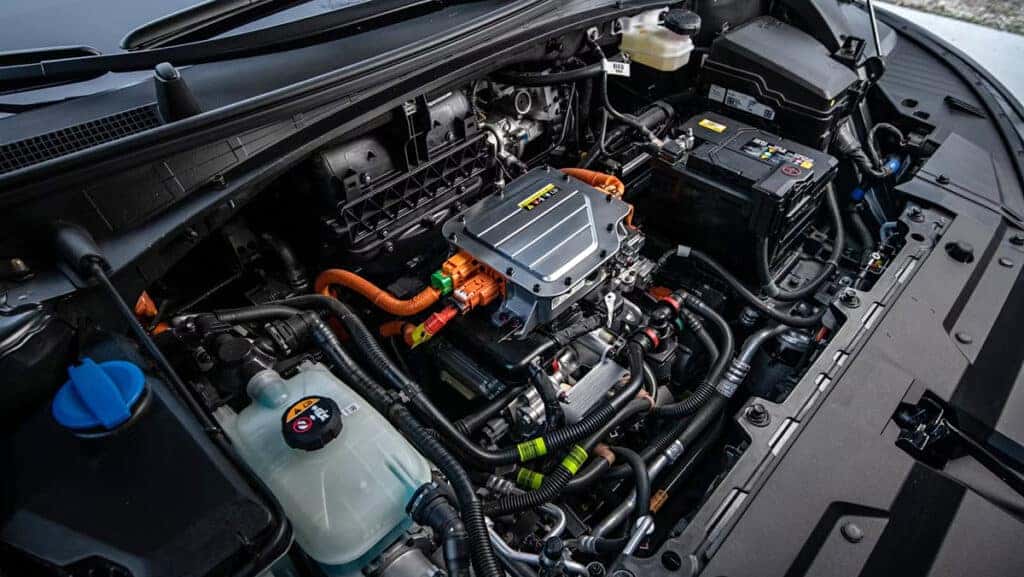 A vehicle's electric motor