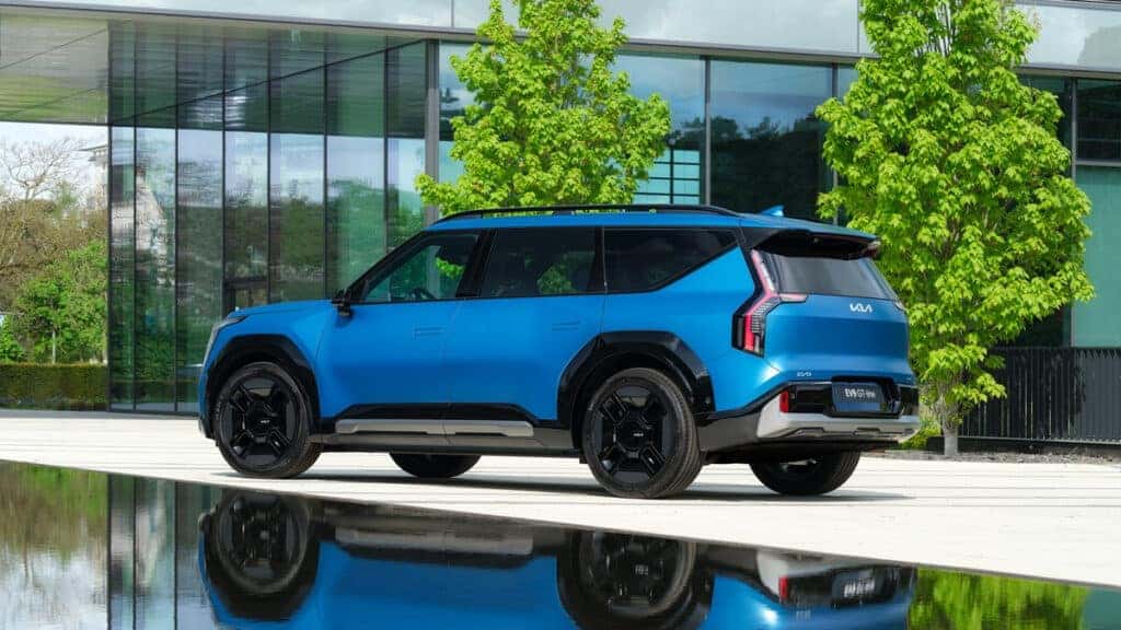 The all-electric Kia EV9