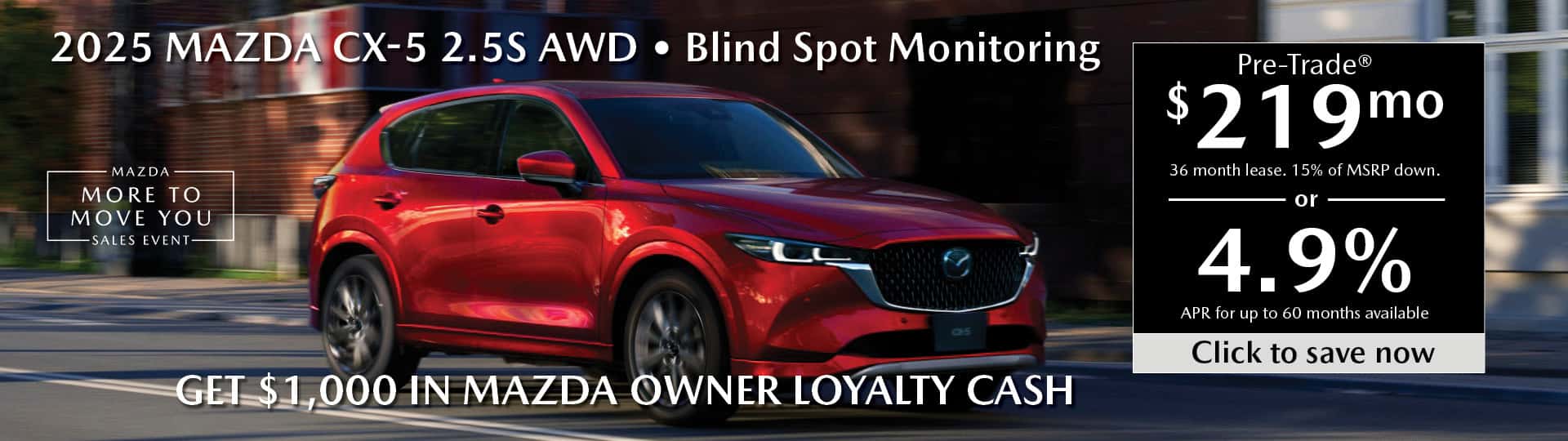 Mazda CX-5 August 2025 Special