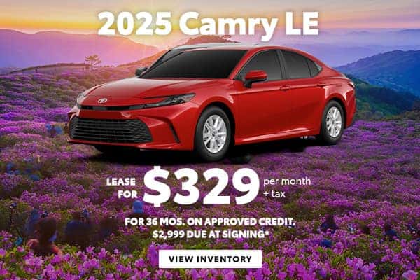 New 2025 Camry LE Offer