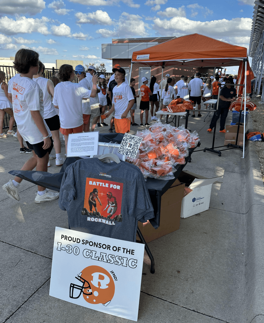 Helping Hands Food Drive in Rockwall, TX