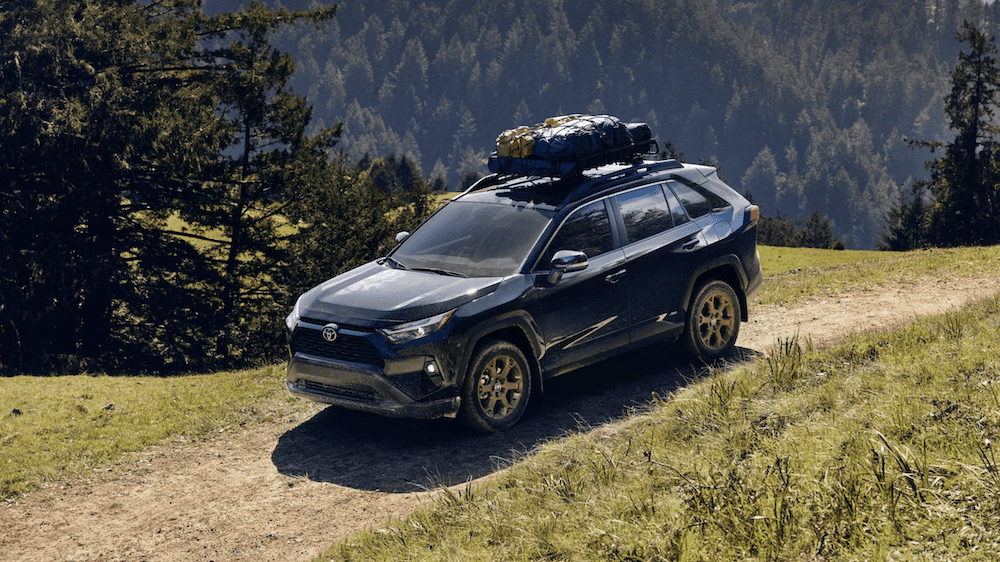 Blue New 2025 Toyota RAV4 Near Me in Rockwall, TX
