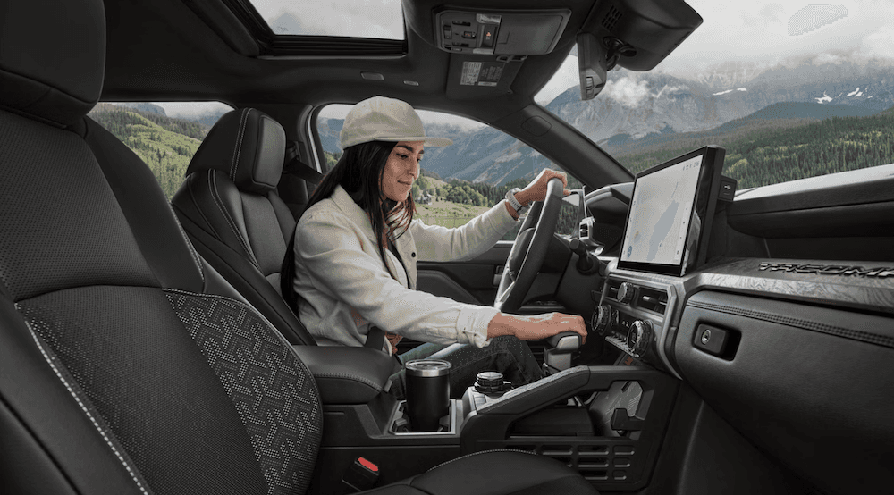 2025 Toyota Tacoma interior near Mesquite, TX