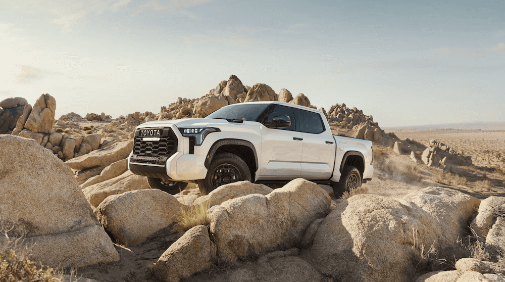 White Toyota Tundra for sale near Garland, TX