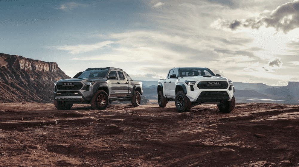 2025 Toyota Tacoma Trailhunter in Bronze Oxide and TRD Pro in Ice Cap for sale in Rockwall, TX
