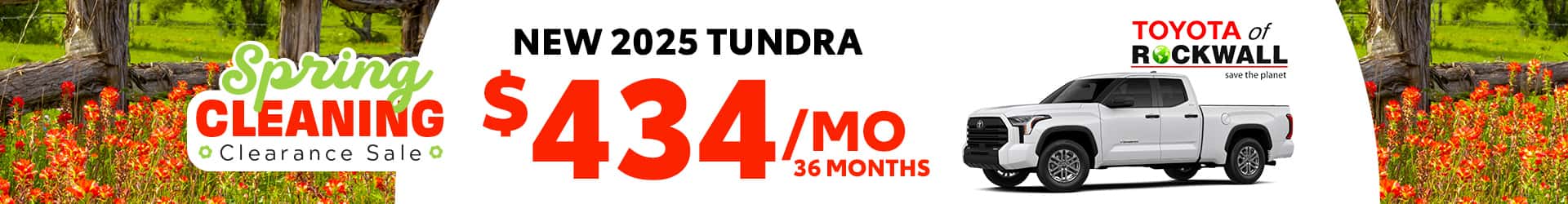 Tundra Offer in Rockwall, TX