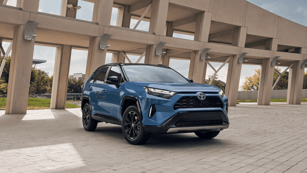 New blue 2025 Toyota RAV4 for sale in Rockwall, TX