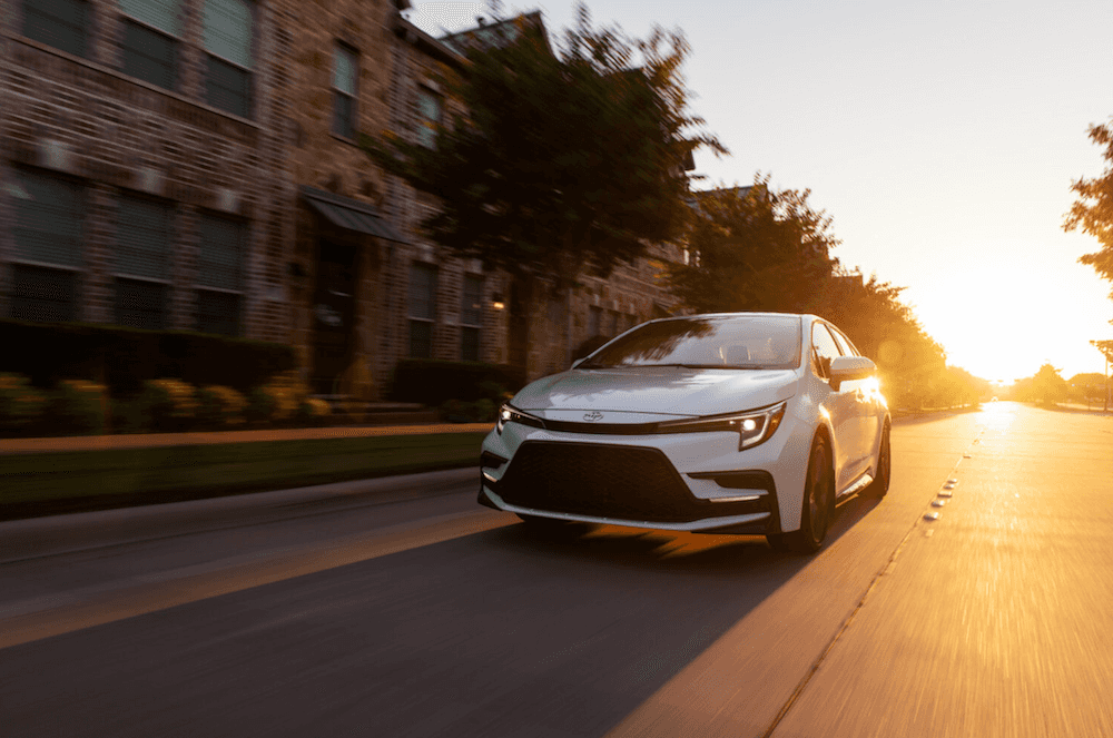 2026 Toyota Corolla front grille near Rockwall, TX