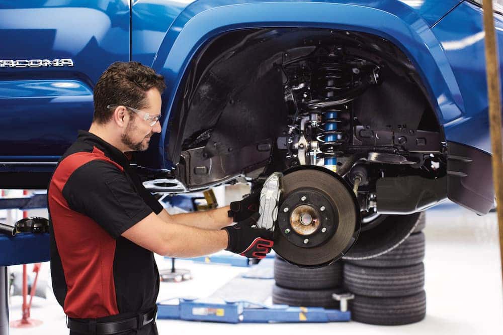 Toyota brake service in Rockwall, TX