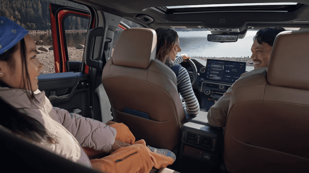 Interior of the Toyota 4Runner for sale near Mesquite, TX