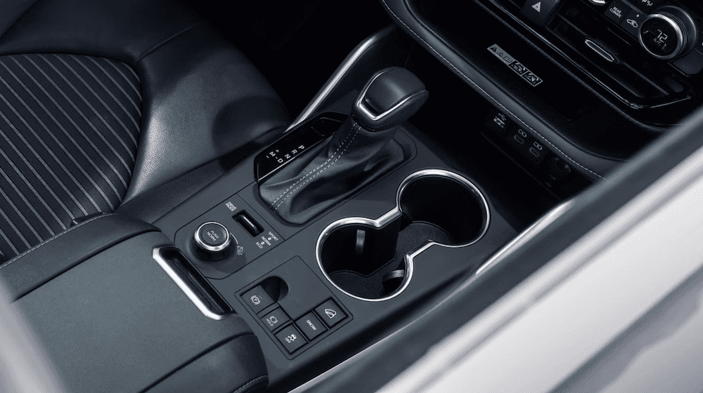 interior of 2026 Toyota Highlander For Sale near Garland, TX