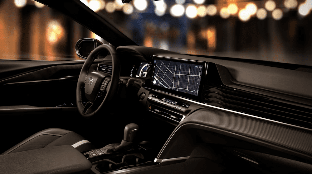 Dashboard of new 2026 Toyota Camry for sale near Greenville, TX