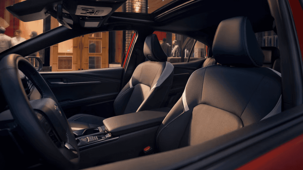 Interior of new 2026 Toyota Camry for sale near Terrell, TX