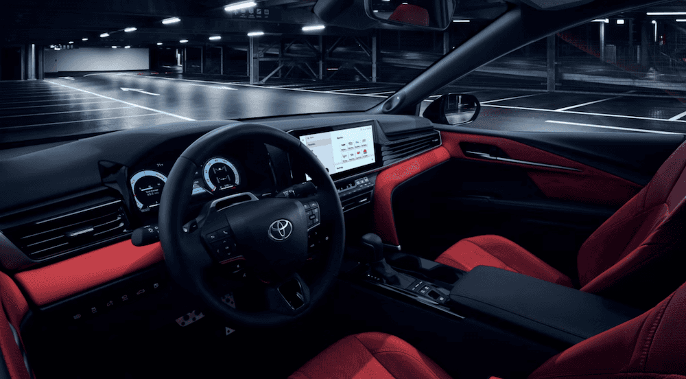 Dashboard of new 2026 Toyota Camry for sale near Kaufman, TX
