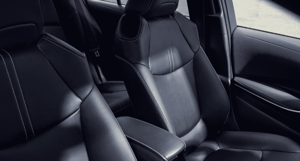 Interior of new 2026 Toyota Corolla for sale near Forney, TX