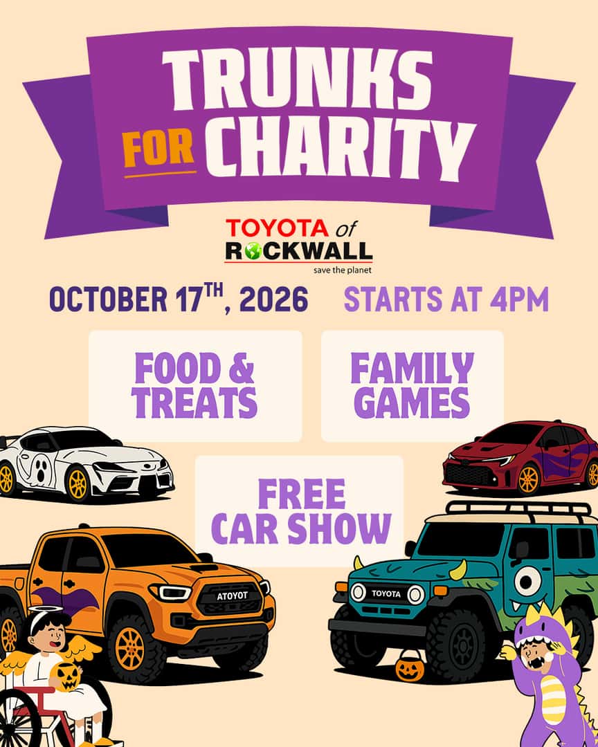 2nd Annual Trunks for Charity Community Event in Rockwall, TX