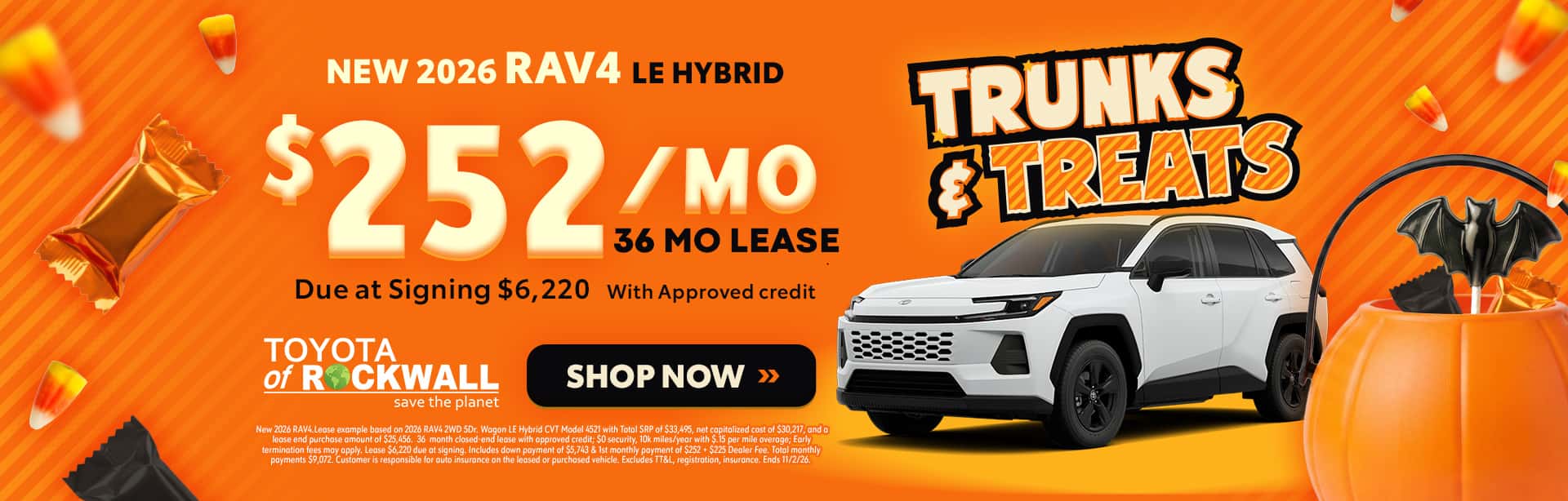 New 2026 Toyota RAV4 Offers in Rockwall, TX