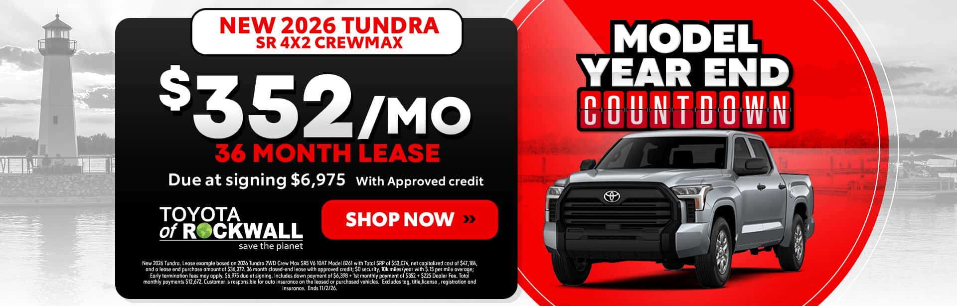 New 2026 Tundra Deals in Rockwall, TX
