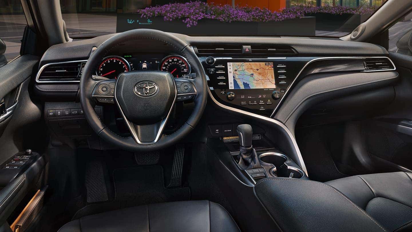 2019 Toyota Camry interior technology features and seating