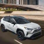 2020 Toyota RAV4 in pearl white