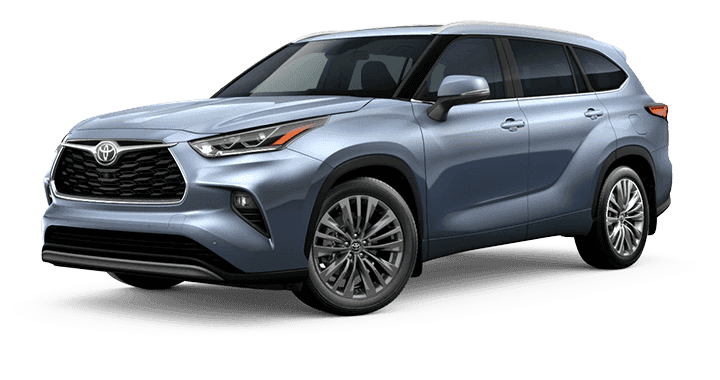 2020 Toyota Highlander Blue