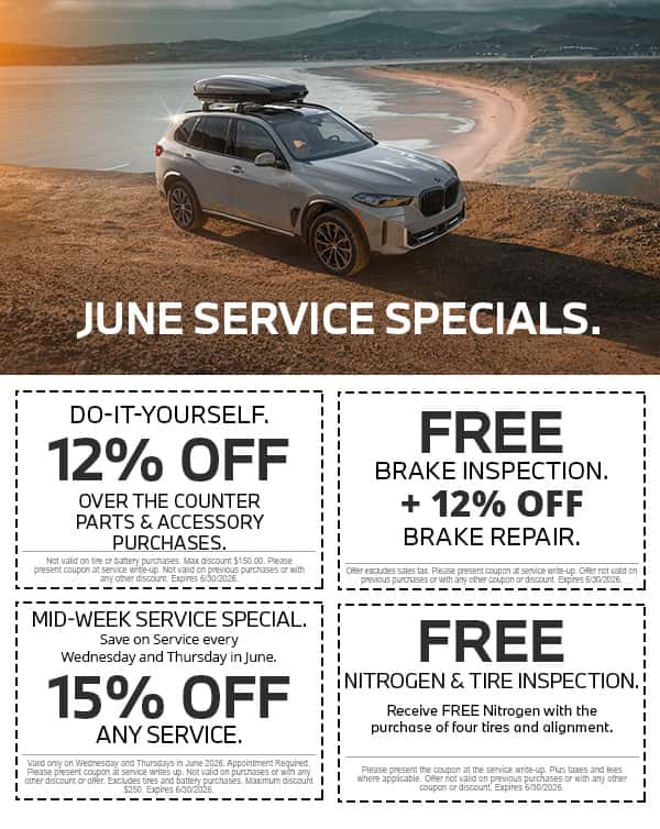 June Service Specials