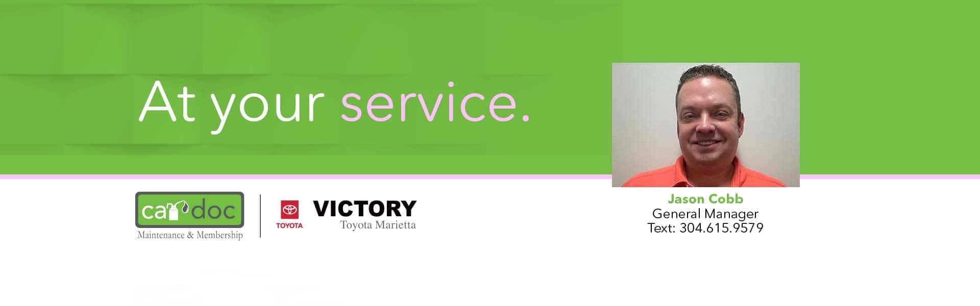 At your service