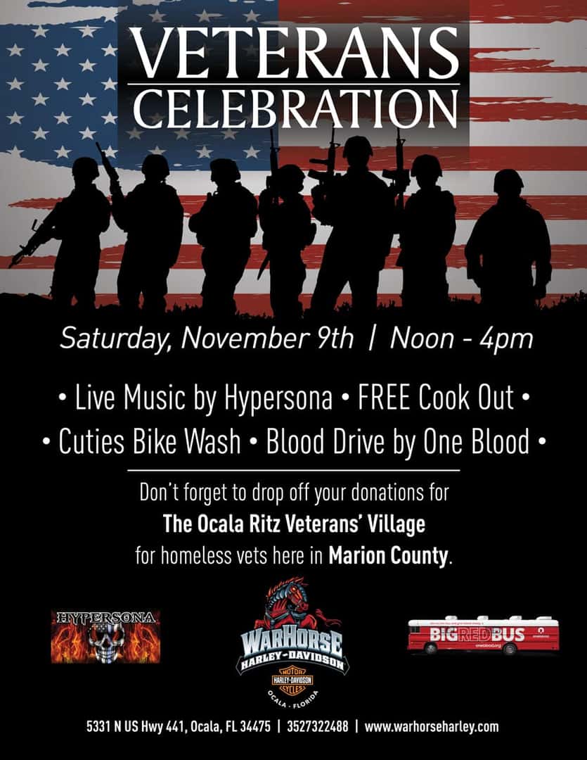 Veterans Celebration at War Horse Harley-Davidson