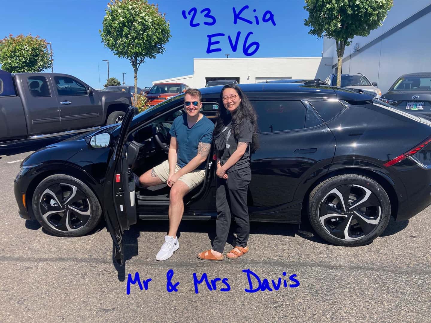 EV6 Mr and Mrs Davis
